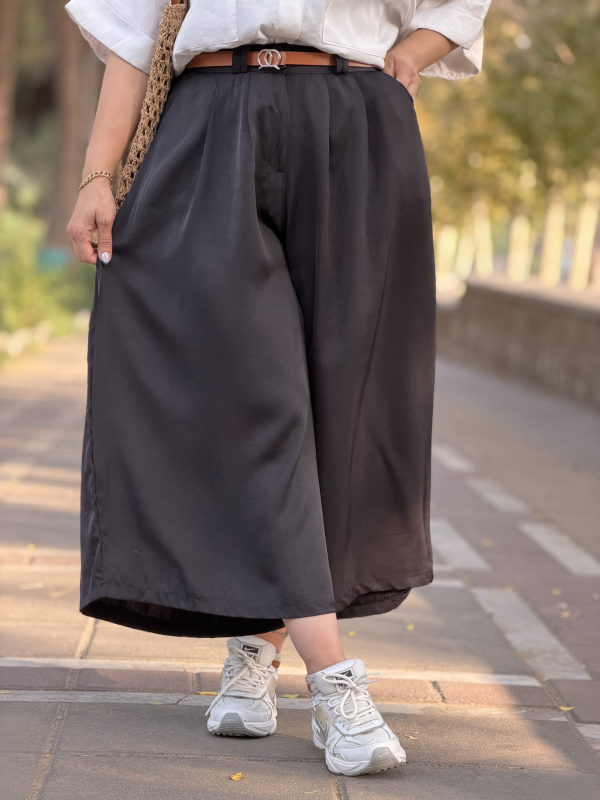 شلوار دامنی ریزشی