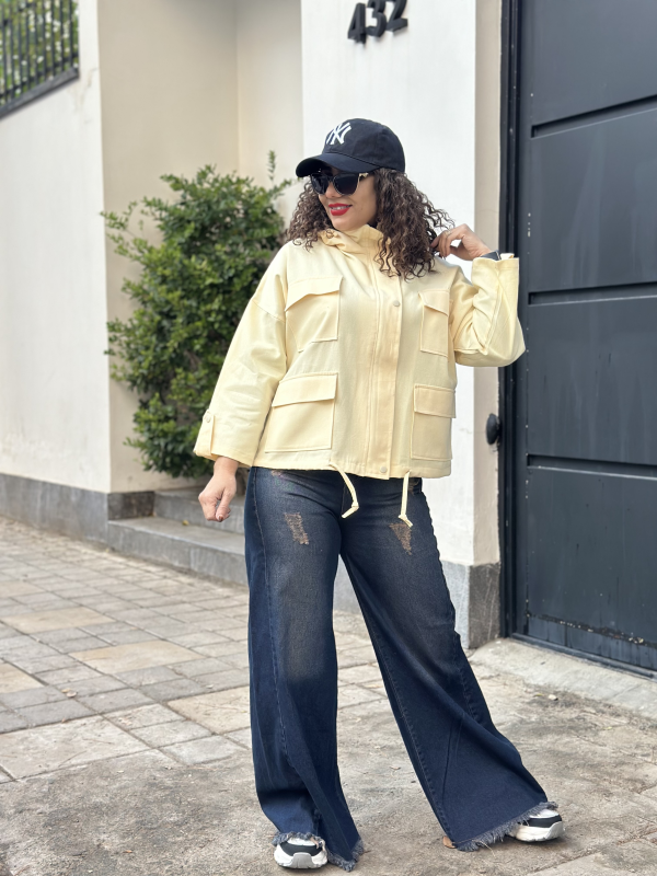 کت کتان کوتاه