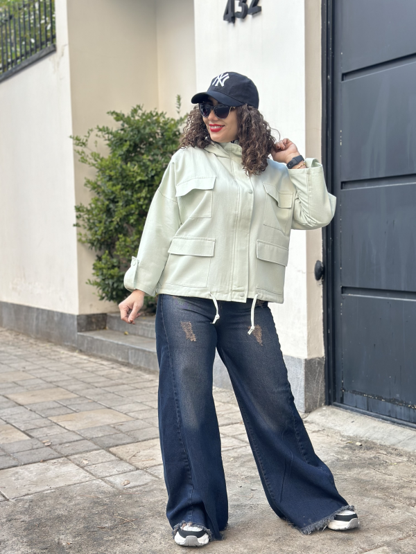 کت کتان کوتاه