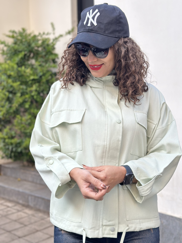 کت کتان کوتاه